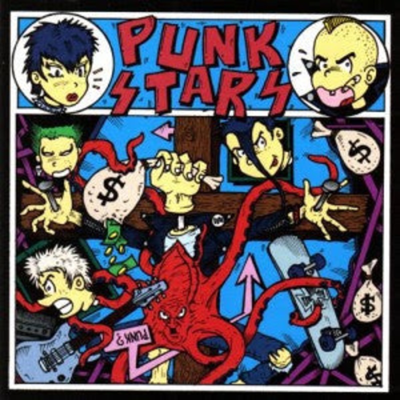 Various – Punk Stars (2xCD, Comp) (Very Good Plus (VG+))