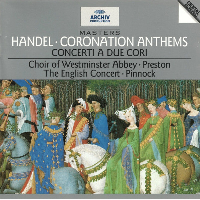Handel*  Choir Of Westminster Abbey*, Preston*, The English Concert, Pinnock* – Coronation Anthems / Concerti A Due Cori (CD, Comp, RM) (Near Mint (NM or M-))
