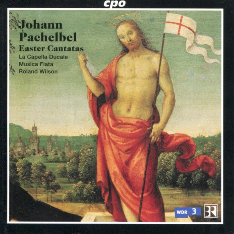 Johann Pachelbel – La Capella Ducale, Musica Fiata, Roland Wilson  – Easter Cantatas (CD, Album) (Near Mint (NM or M-))