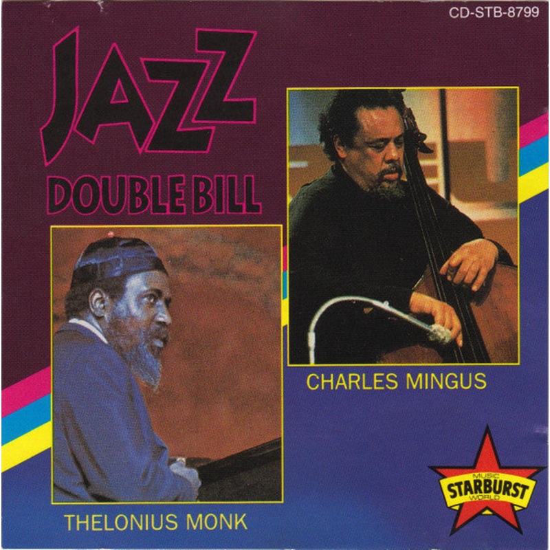 Thelonious Monk / Charles Mingus – Jazz Double Bill (CD, Comp) (Very Good Plus (VG+))