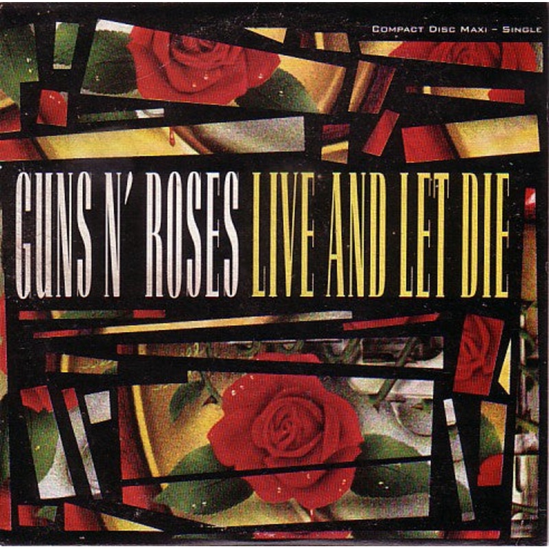 Guns N’ Roses – Live And Let Die (CD, Maxi) (Very Good Plus (VG+))