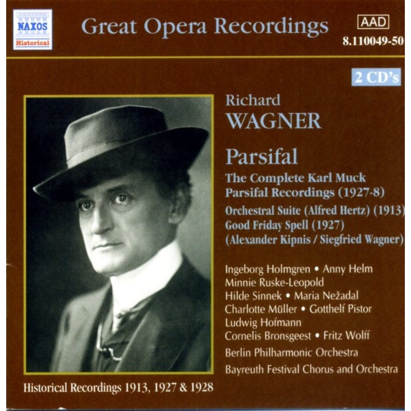 Richard Wagner – Karl Muck – Parsifal  (The Complete Karl Muck Parsifal Recordings, 1927-8) (2xCD, Comp) (Very Good Plus (VG+))