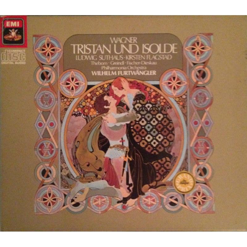 Richard Wagner – Ludwig Suthaus, Kirsten Flagstad, Blanche Thebom, Josef Greindl, Dietrich Fischer-Dieskau, Philharmonia Orchestra / Wilhelm Furtwngler – Tristan Und Isolde (4xCD, Mono, RM + Box, RE) (Mint (M))