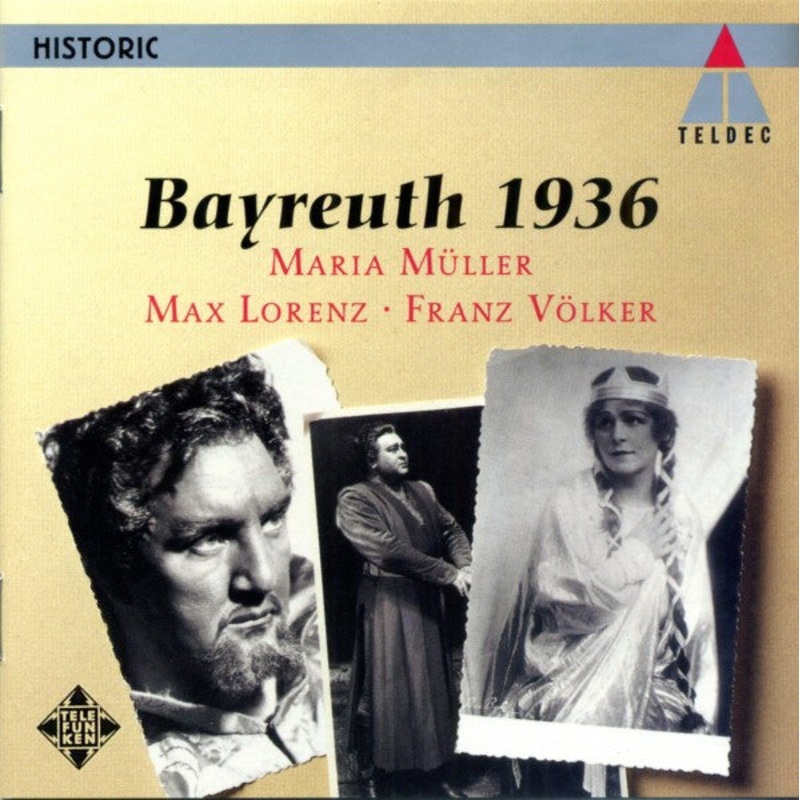 Richard Wagner / Maria Mller / Max Lorenz / Franz Vlker – Bayreuth 1936 (CD, Comp, RM) (Very Good Plus (VG+))