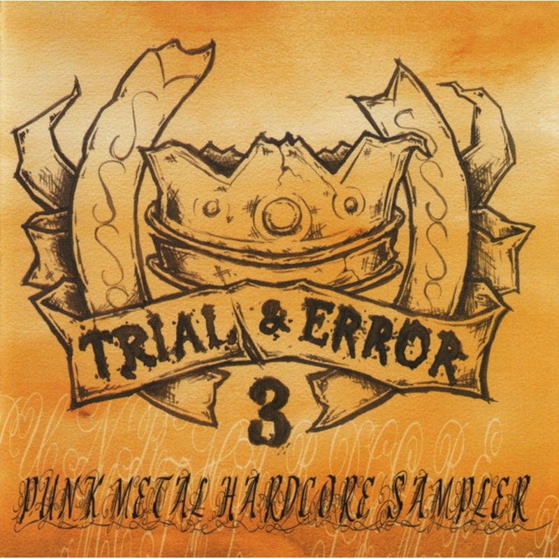 Various – Trial And Error 3 – Punk Metal Hardcore Sampler  (CD, Comp) (Very Good Plus (VG+))