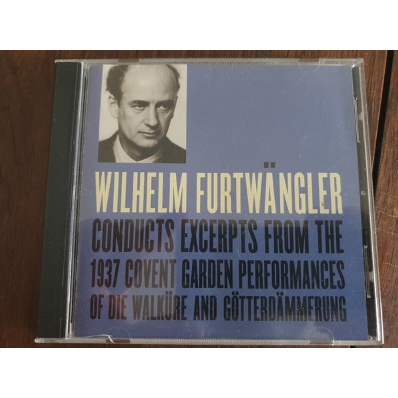 Wilhelm Furtwngler – Wilhelm Furtwngler Conducts Excerpts From The 1937 Covent Garden Performances Of Die Walkre And Gtterdmmerung (2xCD, Comp, Mono) (Very Good Plus (VG+))