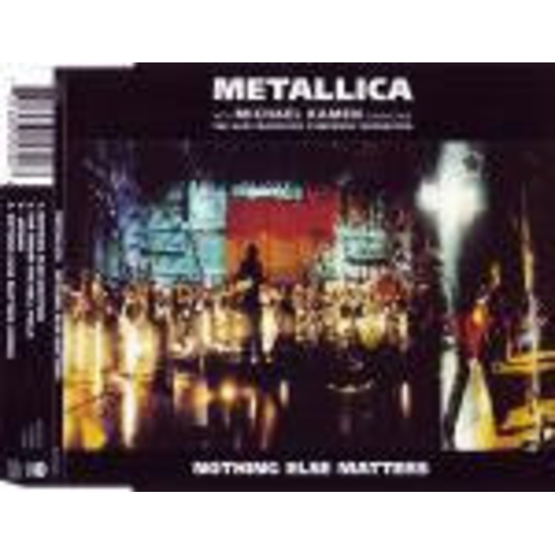 Metallica With Michael Kamen Conducting San Francisco Symphony – Nothing Else Matters (CD, Single, Enh) (Very Good Plus (VG+))