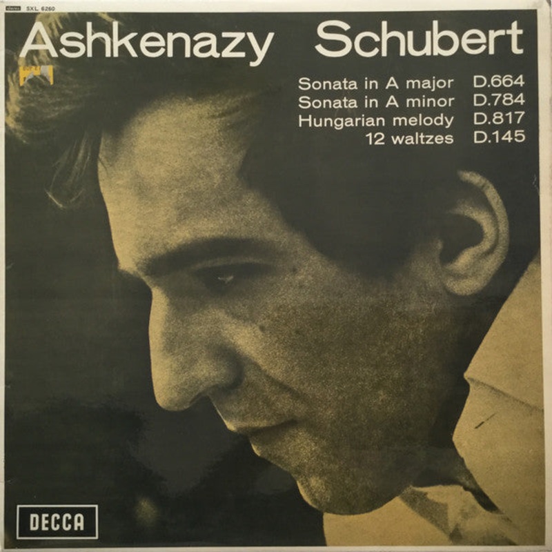 Vladimir Ashkenazy / Franz Schubert – Piano Works (LP, RP) (Very Good Plus (VG+))