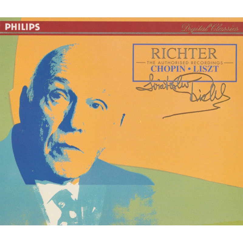 Frdric Chopin / Franz Liszt, Sviatoslav Richter – The Authorised Recordings (Chopin  Liszt) (3xCD, Comp) (Very Good Plus (VG+))