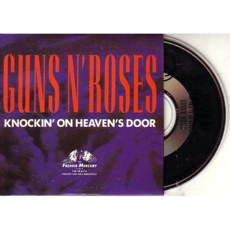 Guns N’ Roses – Knockin’ On Heaven’s Door (CD, Single) (Very Good (VG))