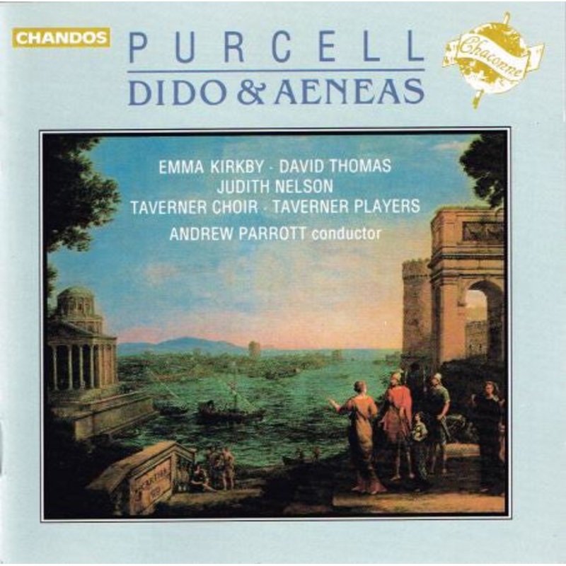 Henry Purcell – Emma Kirkby / David Thomas / Judith Nelson / Taverner Choir / Taverner Players / Andrew Parrott – Dido & Aeneas (CD, Album, RE) (Very Good Plus (VG+))