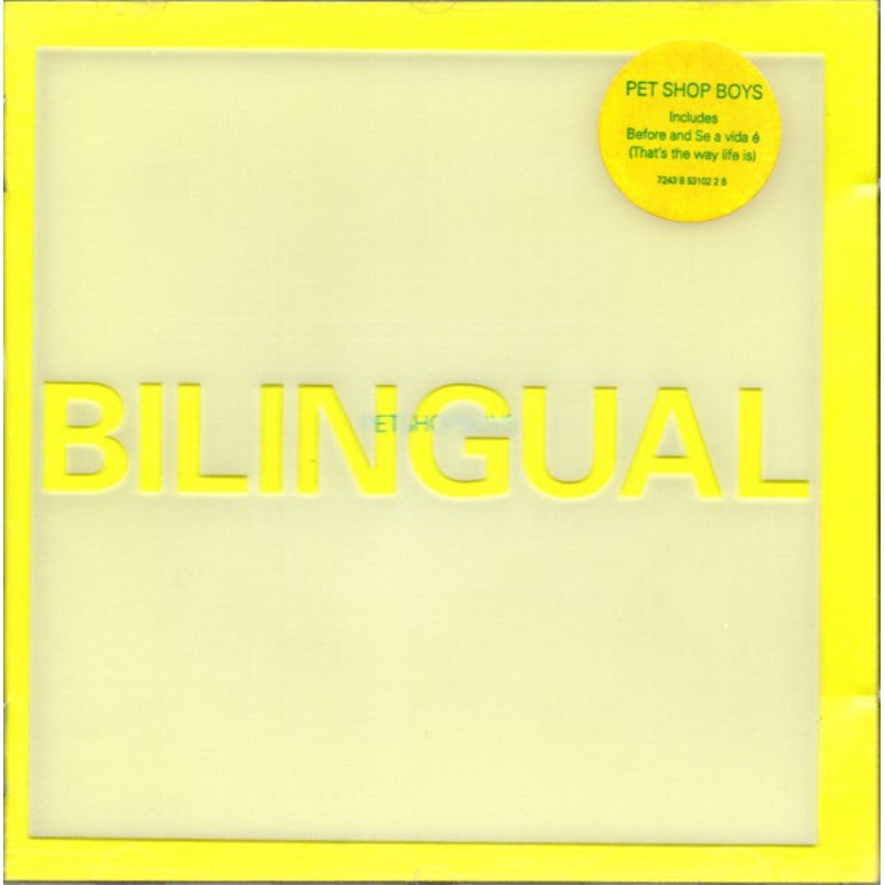 Pet Shop Boys – Bilingual (CD, Album) (Very Good (VG))