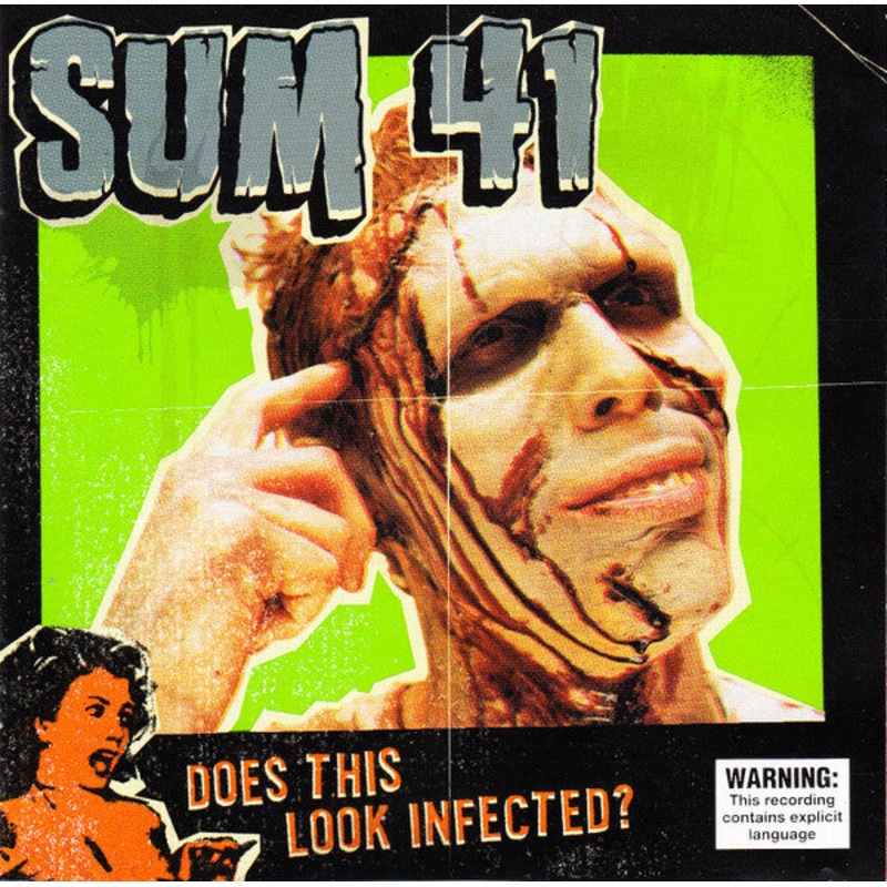 Sum 41 – Does This Look Infected? (CD, Album) (Very Good (VG))