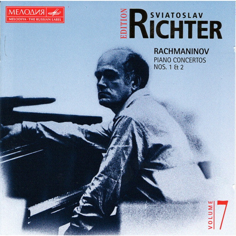 Sviatoslav Richter, Sergei Vasilyevich Rachmaninoff – Piano Concertos Nos. 1 & 2 (CD, Comp, Mono, RM) (Very Good Plus (VG+))