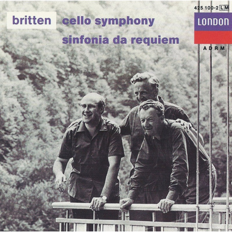 Benjamin Britten – Cello Symphony / Sinfonia Da Requiem (CD, Comp, RM, RP, PMD) (Very Good Plus (VG+))