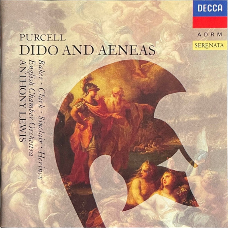 Henry Purcell, Janet Baker, Patricia Clark, Monica Sinclair, Raimund Herincx, English Chamber Orchestra, Anthony Lewis  – Dido And Aeneas (CD, RM) (Very Good Plus (VG+))