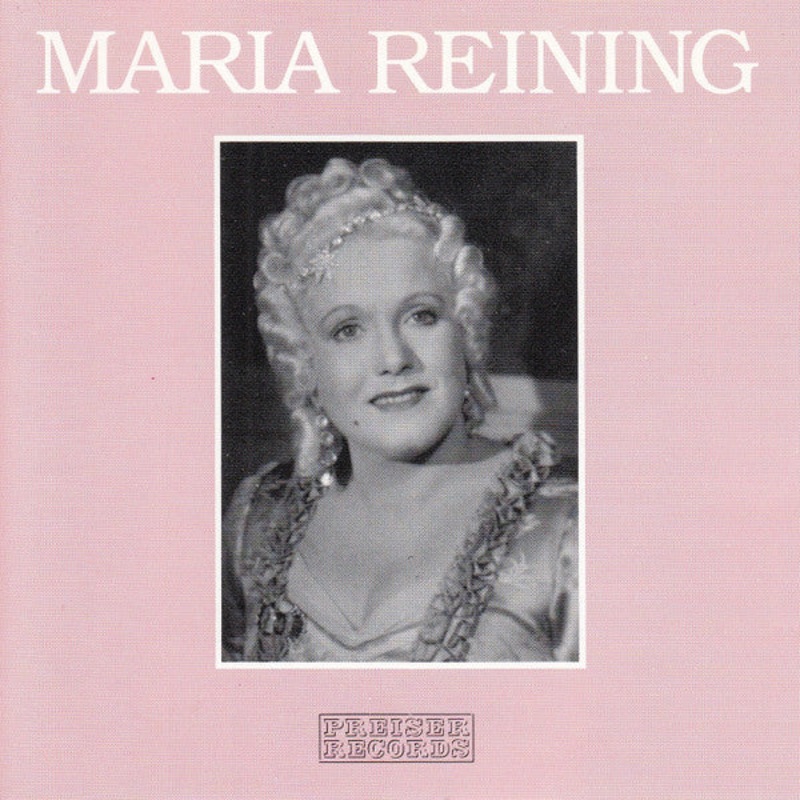 Maria Reining – Maria Reining Singt (CD, Comp, Mono, RM) (Very Good Plus (VG+))
