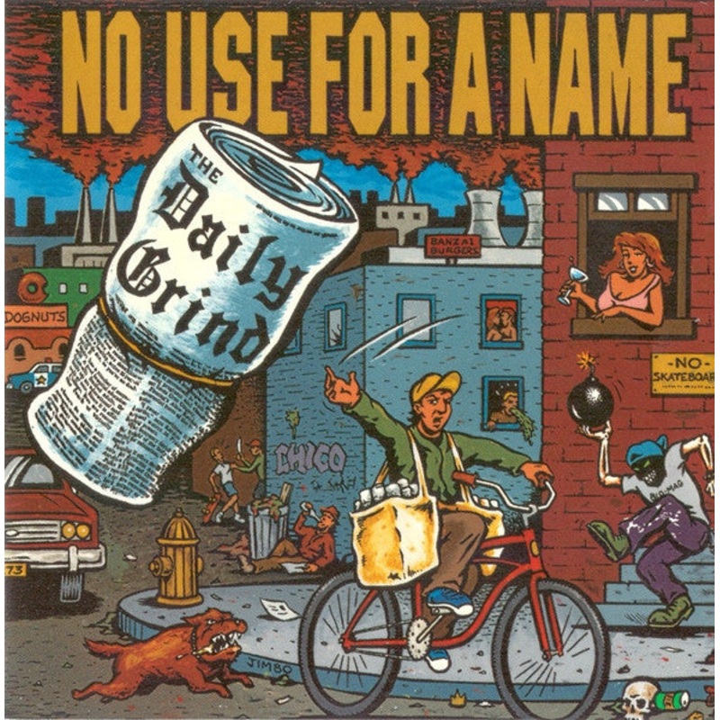 No Use For A Name – The Daily Grind (CD, Album, RP) (Very Good (VG))