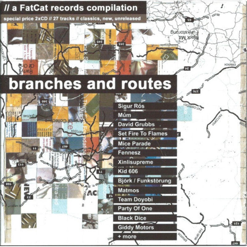 Various – Branches And Routes – A FatCat Records Compilation (2xCD, Comp) (Very Good Plus (VG+))