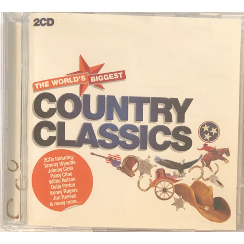 Various – The World’s Biggest Country Classics (2xCD, Album, Comp) (Mint (M))