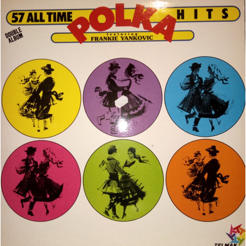 Various, Frank Yankovic – 57 All Time Polka Hits (LP, Comp, 2LP) (Very Good Plus (VG+))