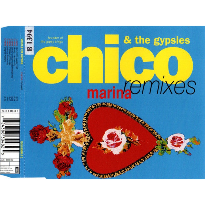 Chico & The Gypsies – Marina (Remixes) (CD, Maxi) (Very Good (VG))