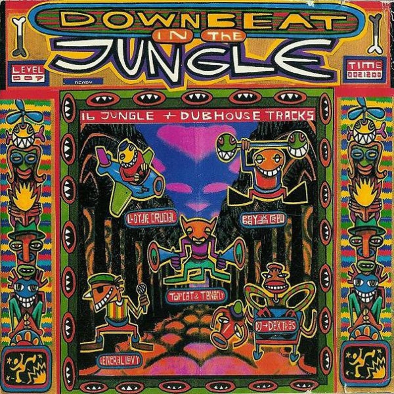 Various – Downbeat In The Jungle (CD, Comp) (Very Good (VG))
