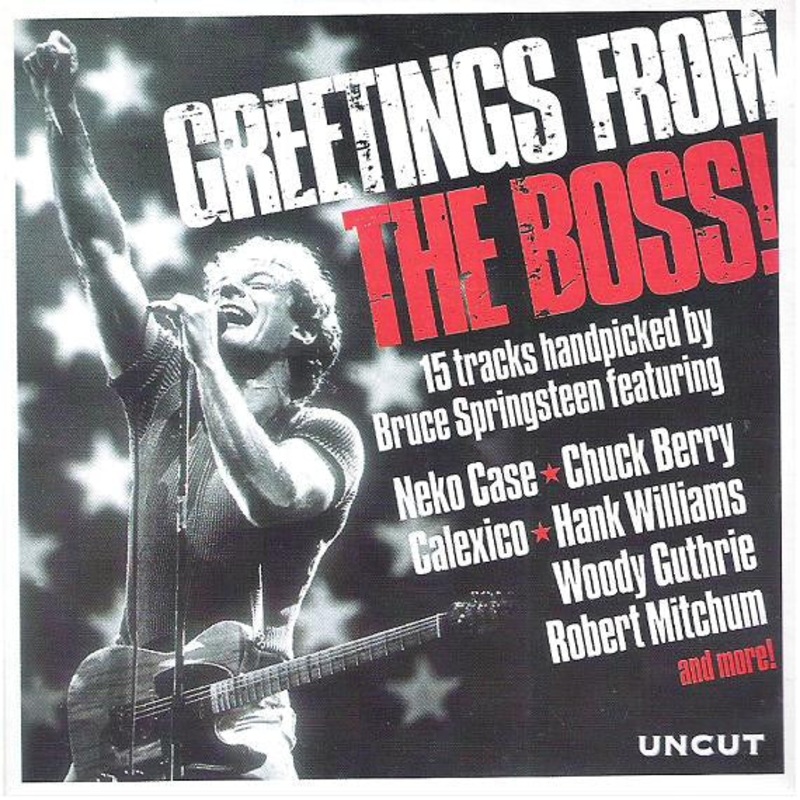 Various – Greetings From The Boss! (15 Tracks Handpicked By Bruce Springsteen) (CD, Comp, Car) (Very Good Plus (VG+))