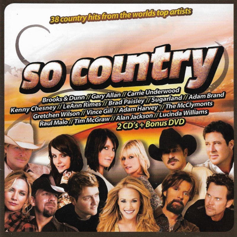 Various – So Country (2xCD, Comp) (Very Good Plus (VG+))