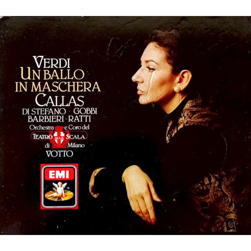 Giuseppe Verdi – Maria Callas, Giuseppe di Stefano, Tito Gobbi, Fedora Barbieri, Eugenia Ratti, Orchestra Del Teatro Alla Scala E Coro Del Teatro Alla Scala, Antonino Votto – Un Ballo In Maschera (2xCD, Album, Mono, RE, RM) (Very Good Plus (VG+))