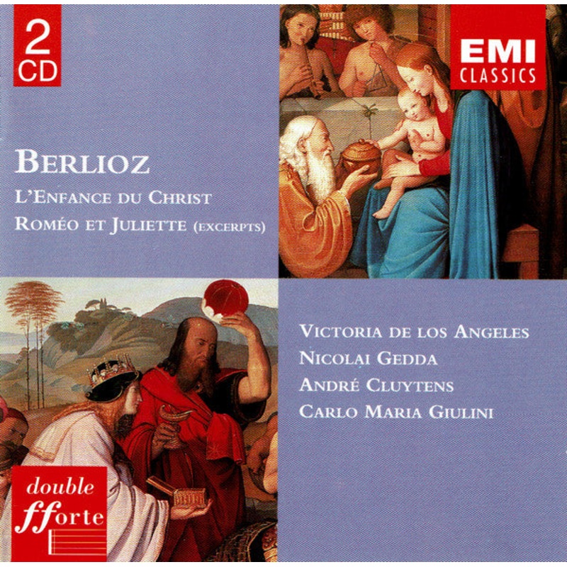 Hector Berlioz, Victoria De Los Angeles, Nicolai Gedda, Andr Cluytens, Carlo Maria Giulini – L’enfance Du Christ / Romo Et Juliette (Excerpts) (2xCD, Comp) (Very Good Plus (VG+))