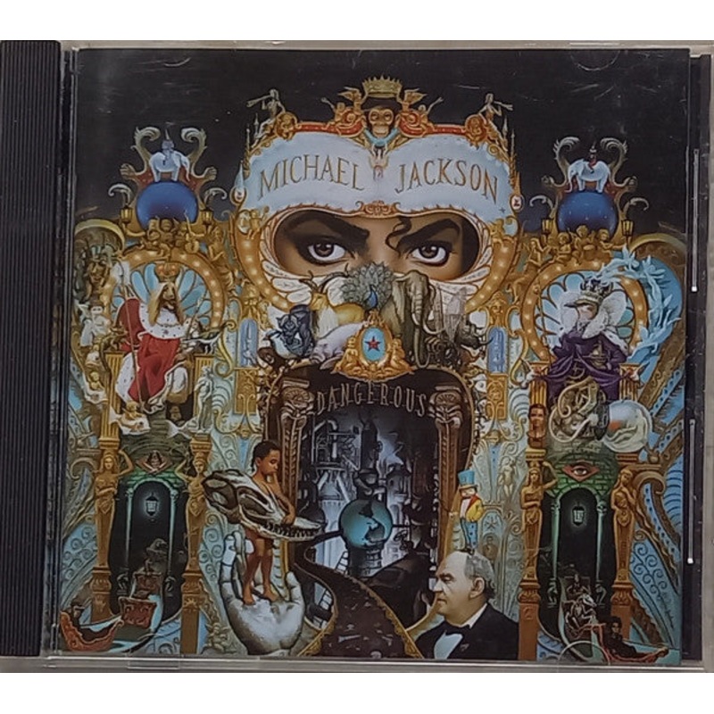 Michael Jackson – Dangerous (CD, Album) (Very Good (VG))