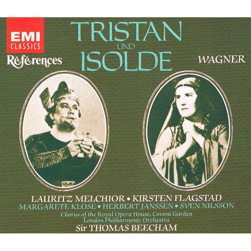 Richard Wagner, Lauritz Melchior, Kirsten Flagstad, Margarete Klose, Herbert Janssen , Chorus Of The Royal Opera House, Covent Garden, London Philharmonic Orchestra, Sir Thomas Beecham – Tristan Und Isolde (3xCD, Mono, RE) (Very Good Plus (VG+))