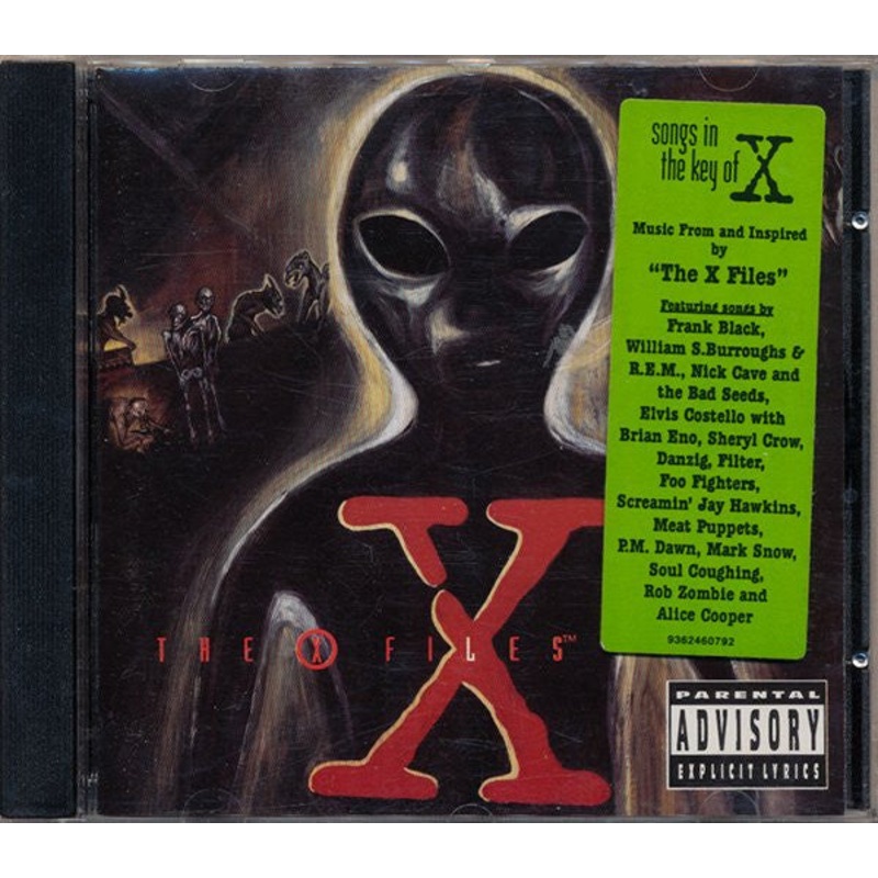 Various – The X-Files – Songs In The Key Of X (CD, Comp) (Very Good Plus (VG+))