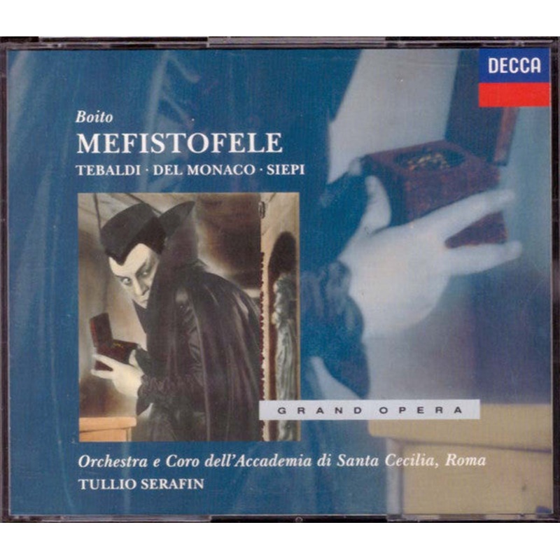Arrigo Boito – Cesare Siepi, Mario del Monaco, Renata Tebaldi  Tullio Serafin – Mefistofele (2xCD, Album, P/Unofficial, RE, RM + Box) (Very Good Plus (VG+))