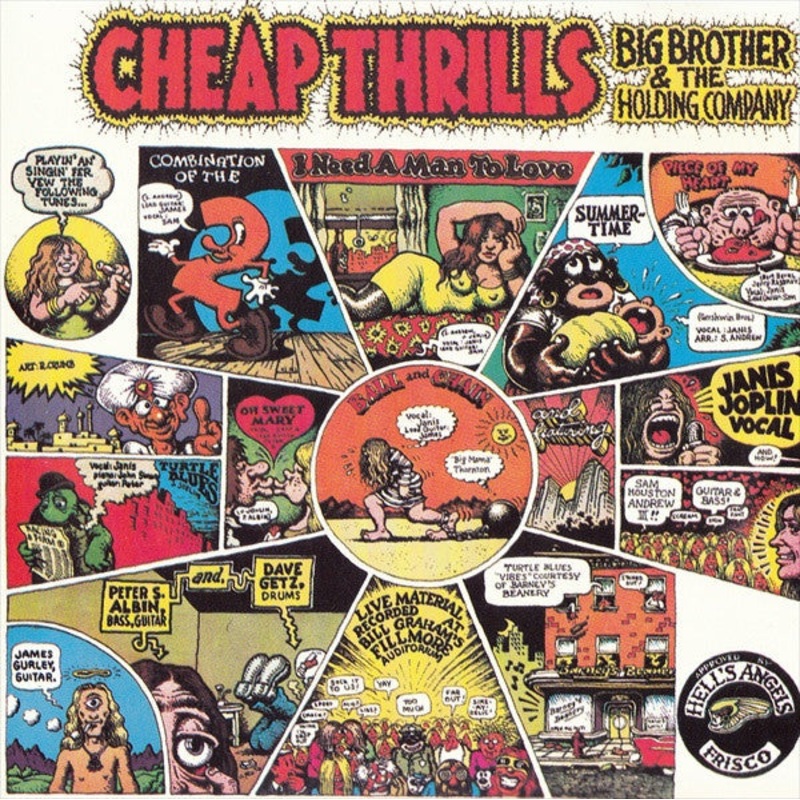 Big Brother & The Holding Company – Cheap Thrills (CD, Album, RE) (Very Good Plus (VG+))