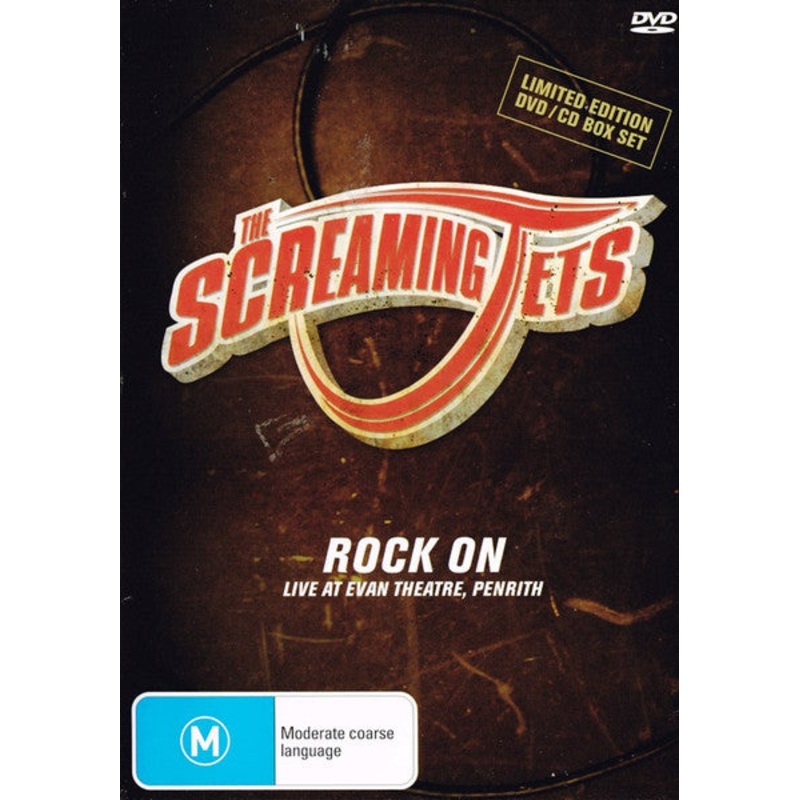 The Screaming Jets – Rock On: Live From Evan Theatre, Penrith (DVD-V, Ltd, PAL + CD, Album) (Mint (M))