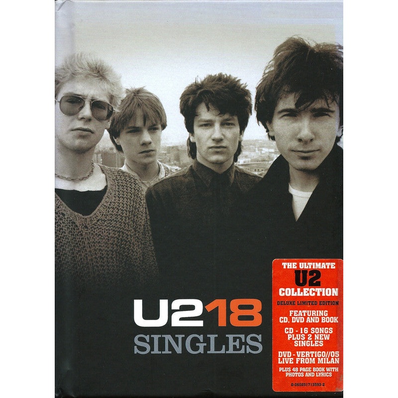 U2 – U218 Singles (Box, Dlx, Ltd + CD, Comp + DVD-V, Multichannel, PA) (Very Good Plus (VG+))
