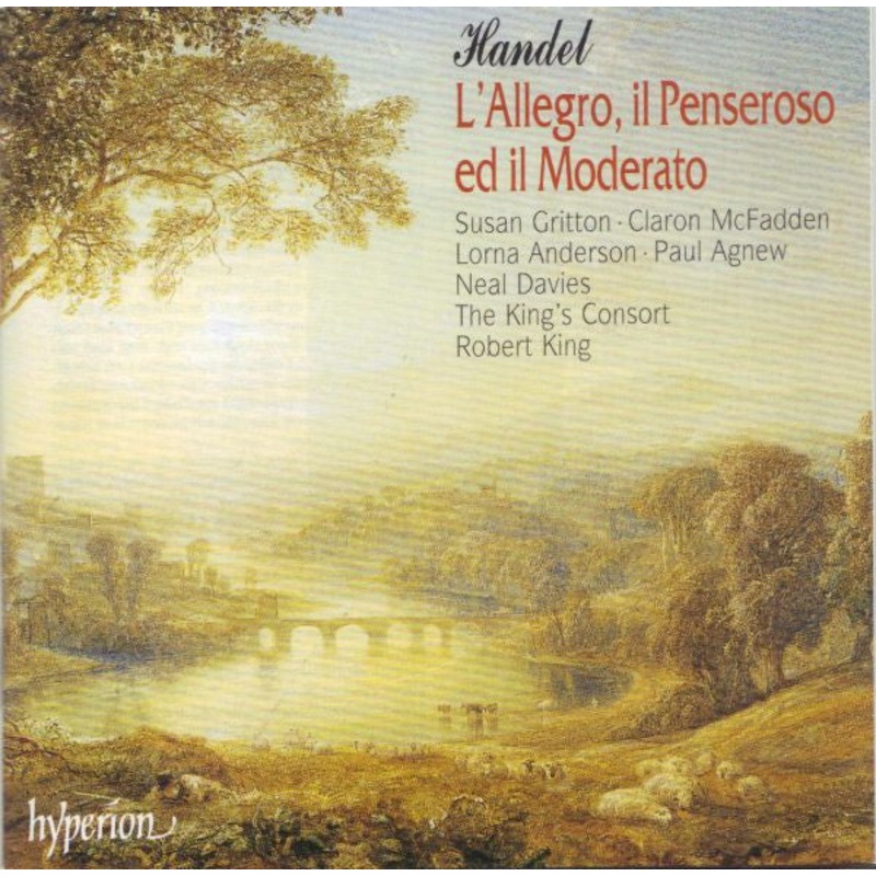 Georg Friedrich Hndel – Susan Gritton  Claron McFadden  Lorna Anderson  Paul Agnew  – L’Allegro, Il Penseroso Ed Il Moderato (2xCD) (Near Mint (NM or M-))