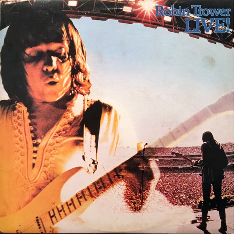 Robin Trower – Robin Trower Live! (LP, Album, Win) (Very Good Plus (VG+))