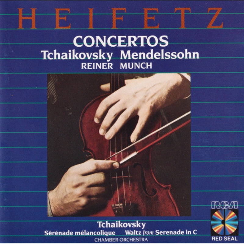 Jascha Heifetz, Pyotr Ilyich Tchaikovsky / Felix Mendelssohn-Bartholdy, Fritz Reiner, Charles Munch – Concertos / Srnade Mlancolique, Op.26 / Waltz (From Serenade In C, Op.48) (CD, Comp) (Near Mint (NM or M-))