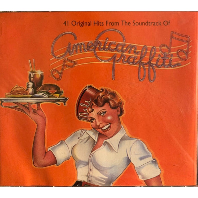 Various – 41 Original Hits From The Soundtrack Of American Graffiti (2xCD, Comp) (Very Good Plus (VG+))