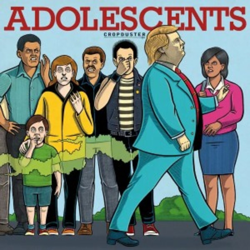 Adolescents – Cropduster (Red Vinyl)