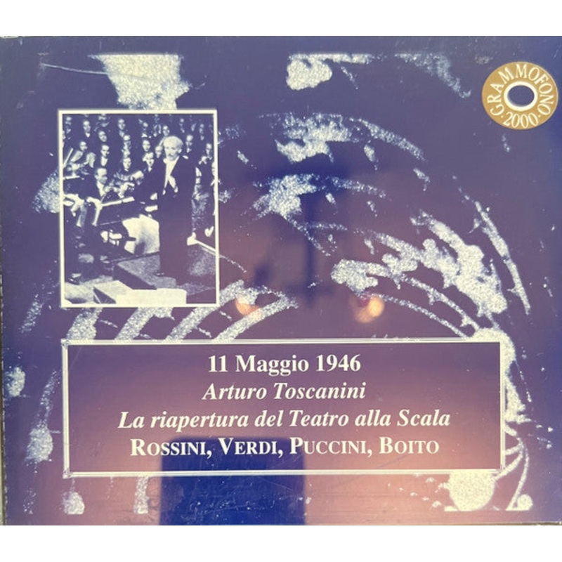 Arturo Toscanini – La Riapertura Del ‘Teatro Alla Scala’ di Milano 11 Maggio 1946 (2xCD, Comp, Mono) (Near Mint (NM or M-))
