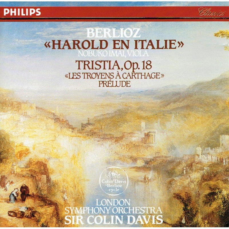 Hector Berlioz – London Symphony Orchestra, Sir Colin Davis, Nobuko Imai – Harold En Italie -Tristia, Op. 18 – Les Troyens  Carthage Prlude (CD, Comp, RM) (Very Good Plus (VG+))