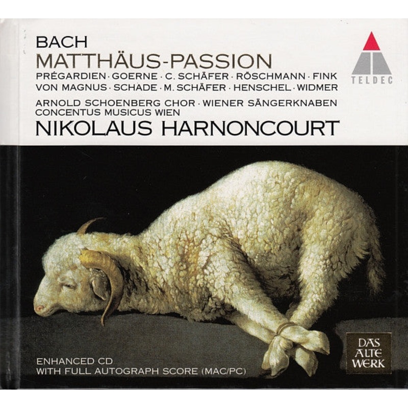 Johann Sebastian Bach – Christoph Prgardien  Matthias Goerne  Christine Schfer  Dorothea Rschmann  Bernarda Fink, Elisabeth von Magnus  Michael Schade  Markus Schfer  Dietrich Henschel  Oliver Widmer  Arnold Schoenberg Chor  Di