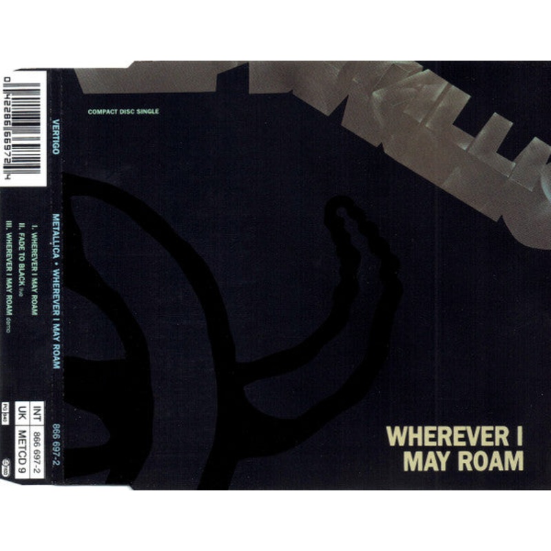 Metallica – Wherever I May Roam (CD, Single) (Very Good (VG))