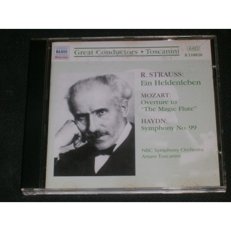 Richard Strauss / Wolfgang Amadeus Mozart / Joseph Haydn – NBC Symphony Orchestra, Arturo Toscanini – Ein Heldenleben /Ouvertre ‘Die Zauberflte’ / Symphonie Nr. 99 (CD, Album, Mono, RM) (Near Mint (NM or M-))
