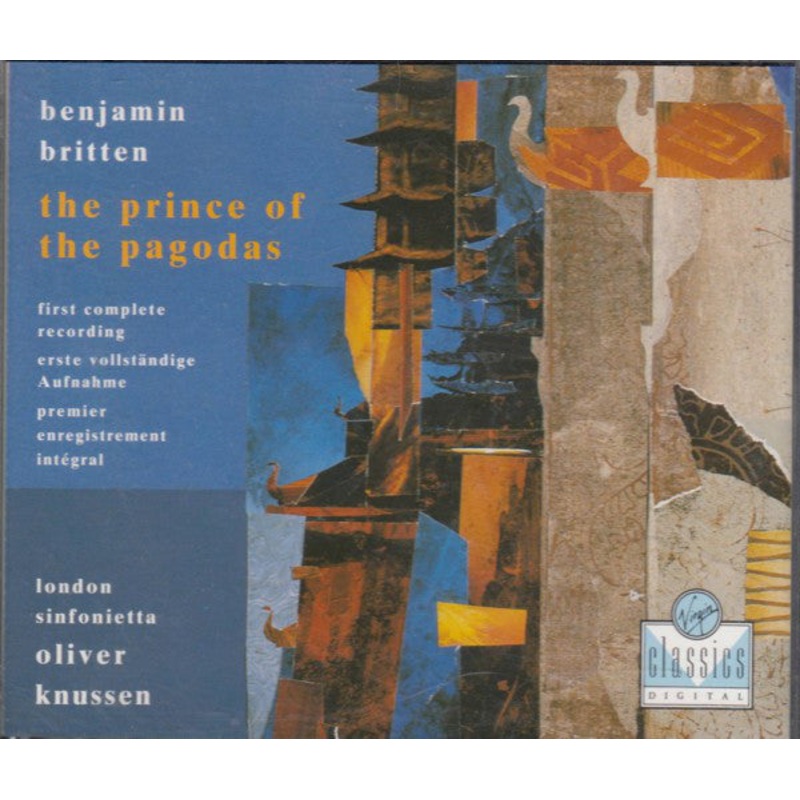 Benjamin Britten – London Sinfonietta, Oliver Knussen – The Prince Of The Pagodas (2xCD, Album) (Very Good Plus (VG+))