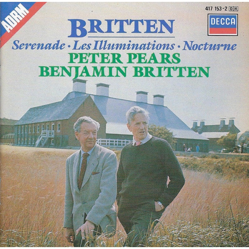 Benjamin Britten, Peter Pears – Serenade – Les Illuminations – Nocturne (CD, Album, Pol) (Very Good Plus (VG+))
